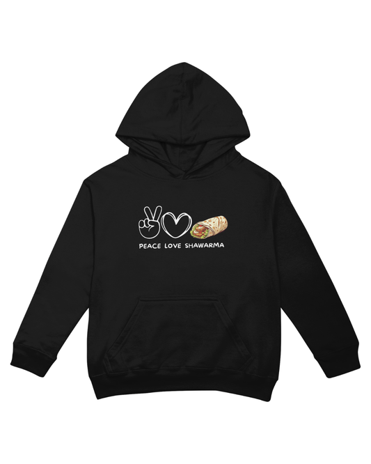 "Peace. Love. Shawarma." Hoodie