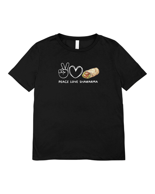"Peace. Love. Shawarma." T-Shirt